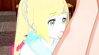 Having Sex with Lillie - Pokemon Anime