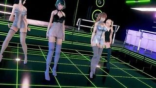 MMD KiIIer Lady Mai Shiranui Marie Rose Katsumi Tamaki Doa