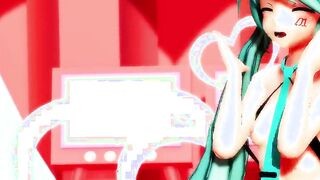 【MMD】Stickybug with Tsumi-shiki Miku【R-18】