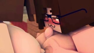 Hot gets fuck! by Mega Futa beauty - Minecraft