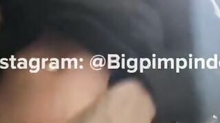 Jacking Off My Thick BBC| Follow my instagram: @BIGPIMPINDON