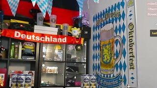 Huge Boobed German babe with amazing Curves Celebrates OKTOBERFEST Bouncing Huge