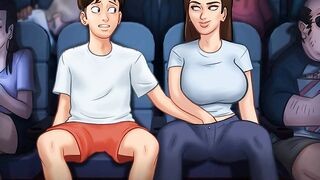 Summertime Saga: StepBrother Finger Bang His StepSister Into The Cinema-Ep132