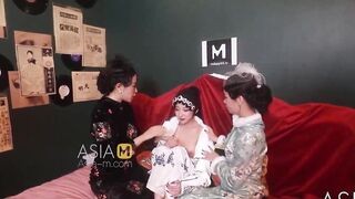 ModelMedia Asia-The Extravagant Sex Life Of A Slutty General-NI Wa Wa-MAD-030-Best Original Asia Porn Sex Tape