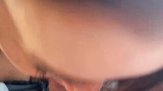 Thick booty Hot stepmom sucks like a vacuum cleaner and wants penis in all her all holes