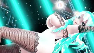 【MMD R-teenie SEX DANCE】MELISSA (MIKU) Follow The Leader Hard sex sweet Cutie butt [CREDIT BY] Shark100