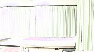 Japanese nurse creampied at hospital bed!