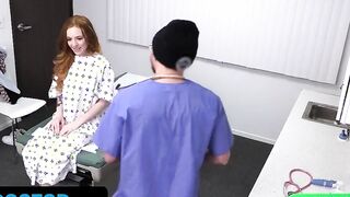 Perv Doctor - hot Red Haired Patient Gets Fucked Hard And