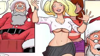 Bubble Butt princess pt. 2 - Perverted Santa Clause gets Sexual Barely Legal Horny with his hard boner - 18yo Teenager