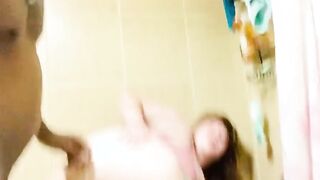 Bend Me Over And Nailed Me Inside The Shower (CUMSHOT)