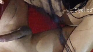 Diya enjoying Boyfriend’s Dick – oral sex, 19 Yo boned, cumshot, Snatch