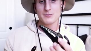 AllAnalmom.com - Oliver Faze is making a vlog where he shows off the different ass plugs he got his stepmom