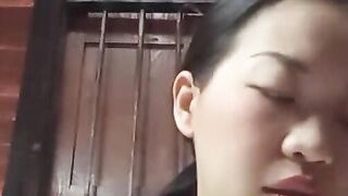 chinese Girl alone at home 40